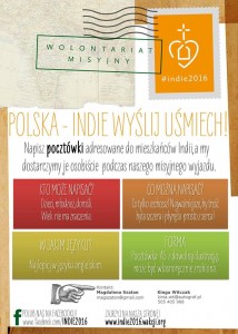 Polska - Indie, wyślij uśmiech!