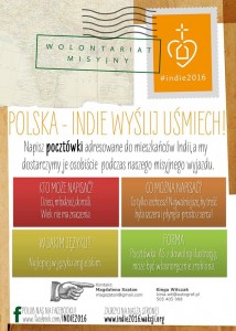 Polska - Indie, wyślij uśmiech!