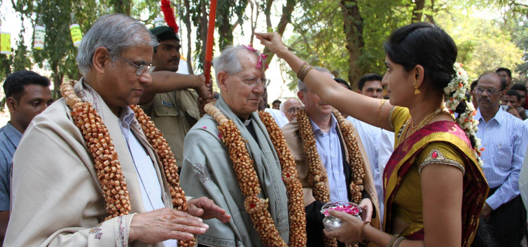 Father General Adolfo Nicolas in India